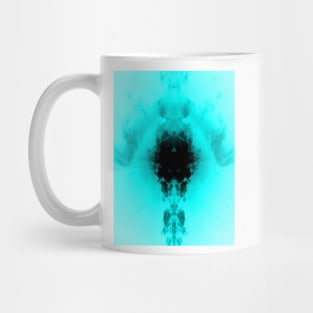 Teal Inkblot Mug